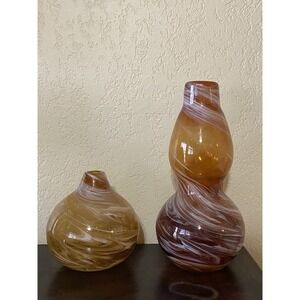 2‎ Glass Vases